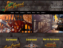 Tablet Screenshot of limplizardbbq.com